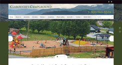 Desktop Screenshot of claboughcampground.com